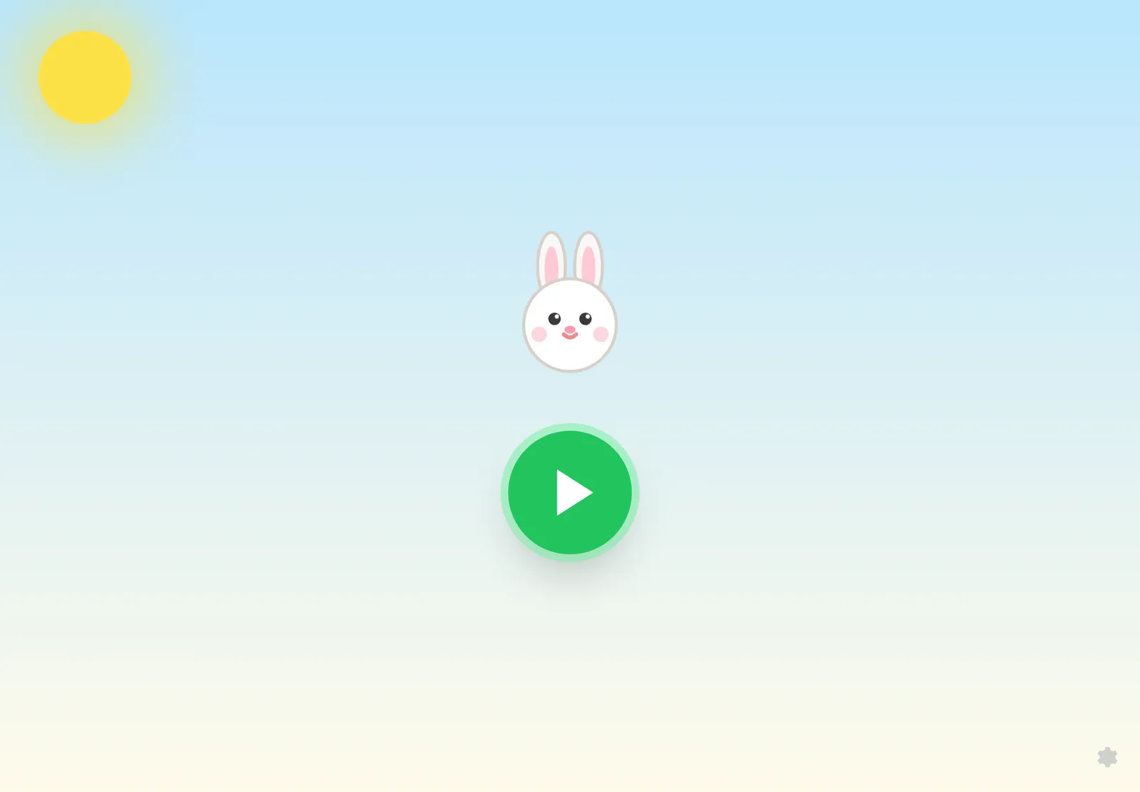 入口页：一个大按钮，点一下解锁语音